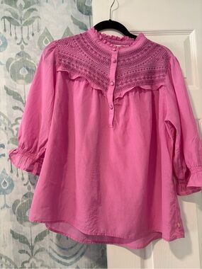 Fabienne Chapot Alena top - 100% cotton with gorgeous embroidery